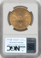 1889-CC $20 Liberty Double Eagle NGC MS62