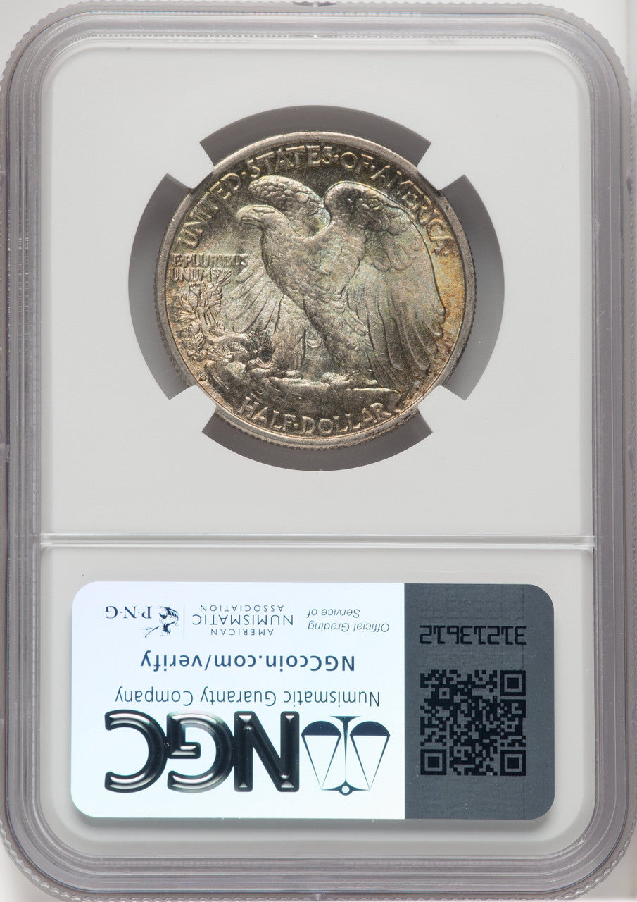 1933-S 50C Walking Liberty Half Dollar NGC MS67