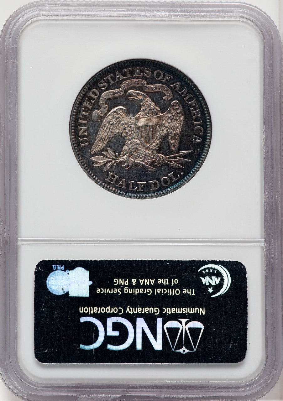 1891 50C Proof Seated Half Dollar NGC PR64