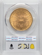 1900 $20 CAC Liberty Double Eagle PCGS MS64+