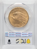 1922 $20 CAC Saint-Gaudens Double Eagle PCGS MS64