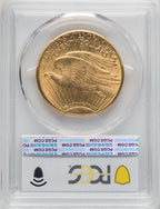 1911-D $20 CAC Saint-Gaudens Double Eagle PCGS MS64