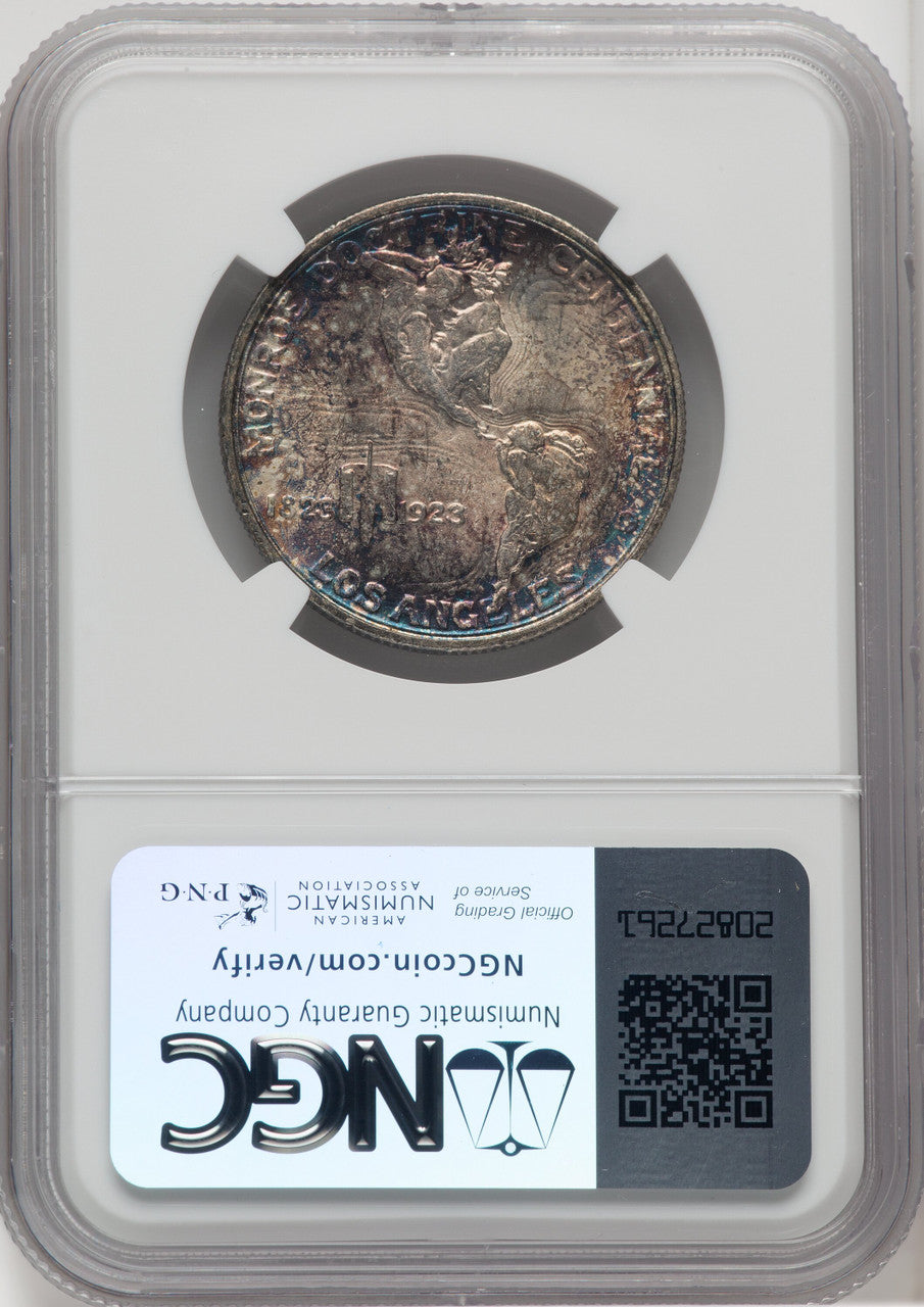 1923-S 50C Monroe Commemorative Silver NGC MS66