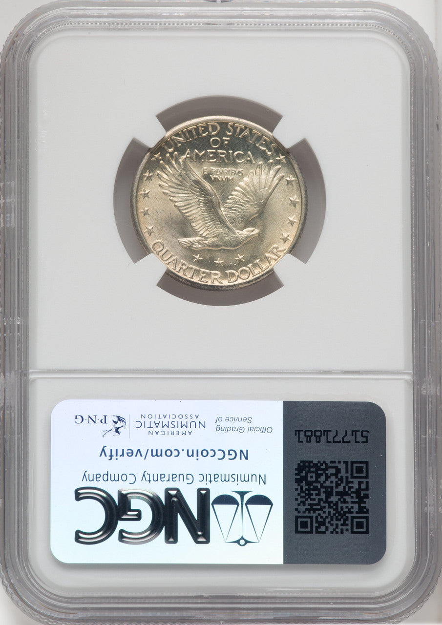 1924-D 25C Standing Liberty Quarter NGC MS67
