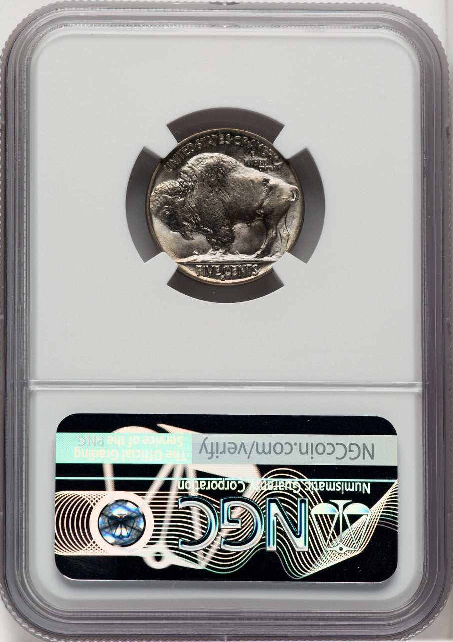 1930-S 5C Buffalo Nickel NGC MS66