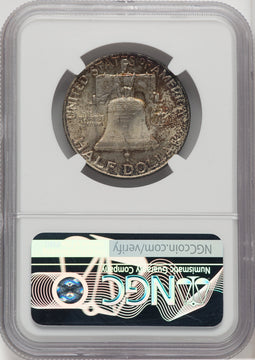 1951-D 50C FL Franklin Half Dollar NGC MS66