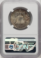 1951-D 50C FL Franklin Half Dollar NGC MS66
