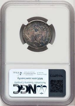 1877-CC 25C Seated Quarter NGC MS65+