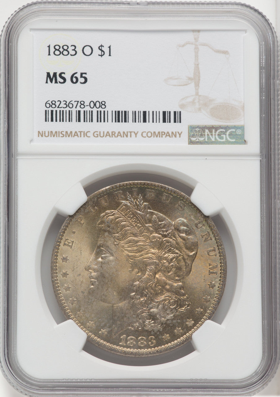 1883-O $1 Morgan Dollar NGC MS65