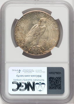 1925-S $1 Peace Dollar NGC MS64