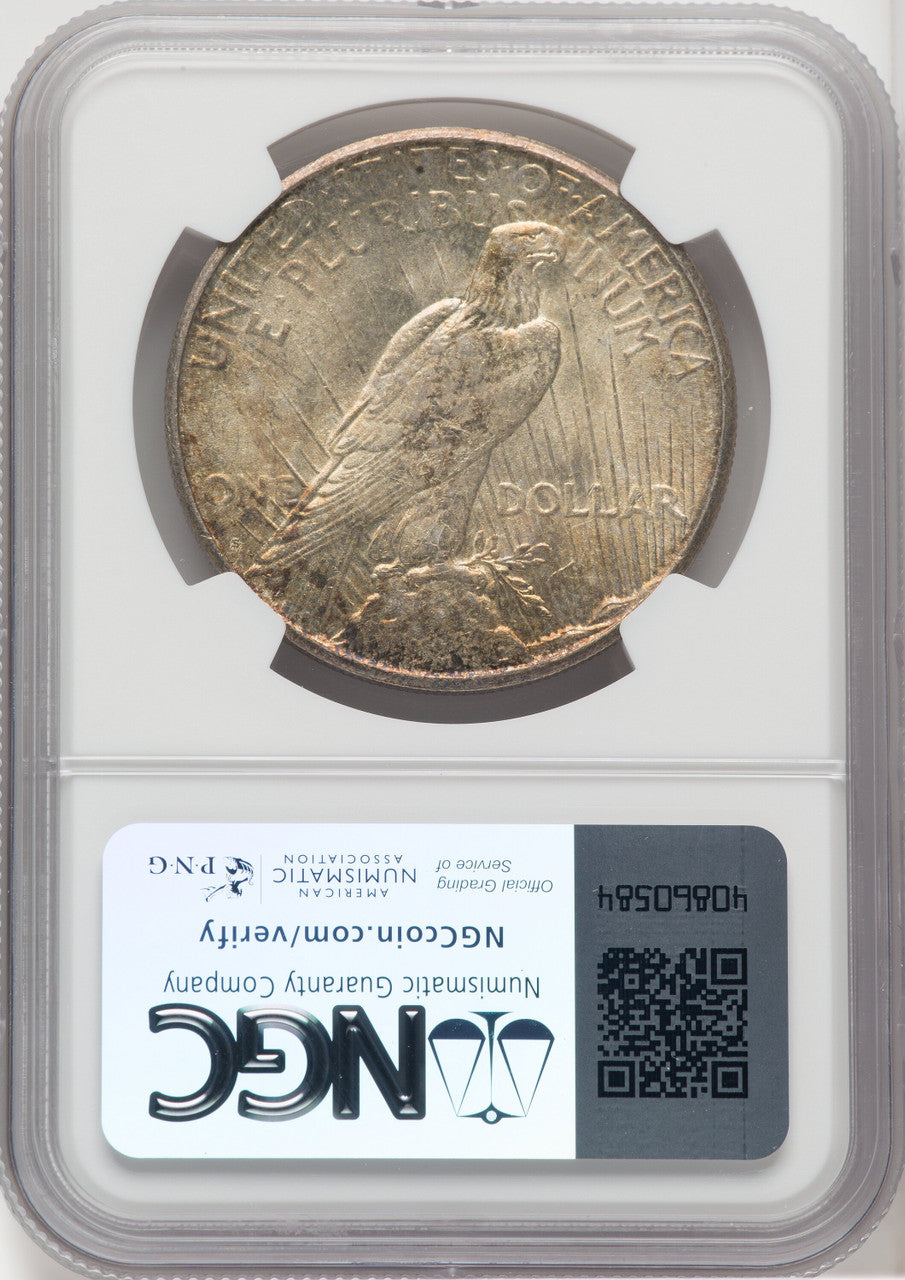 1925-S $1 Peace Dollar NGC MS64