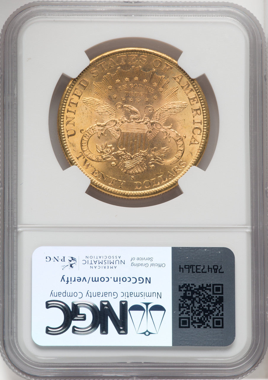 1897-S $20 Liberty Double Eagle NGC MS64