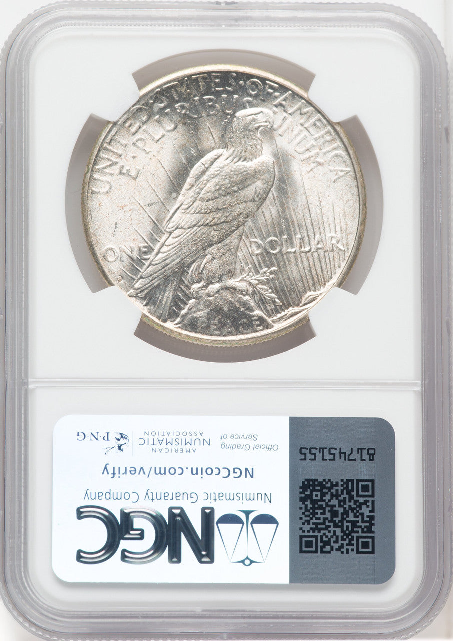 1928-S $1 Peace Dollar NGC MS64+