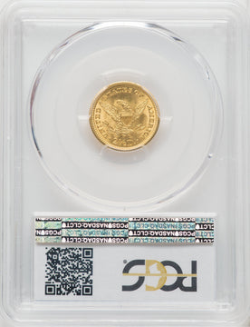 1904 $2.50 CAC Liberty Quarter Eagle PCGS MS66