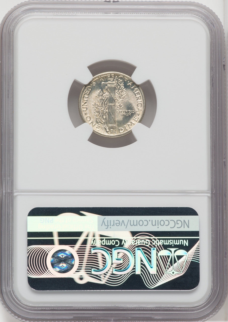1940 10C FB Mercury Dime NGC MS68 (764244001)