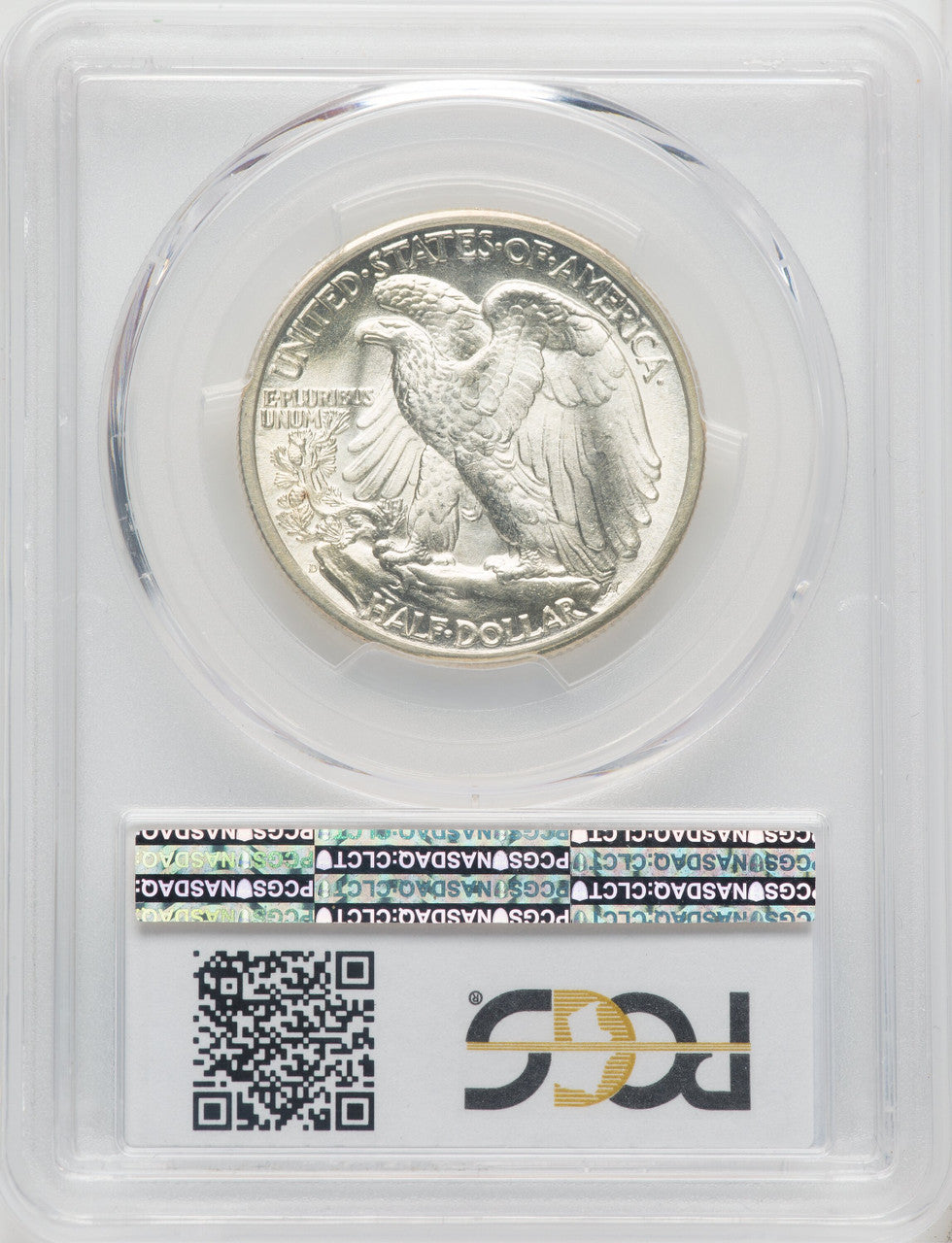 1947-D 50C Walking Liberty Half Dollar PCGS MS67