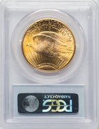 1927 $20 CAC Saint-Gaudens Double Eagle PCGS MS66