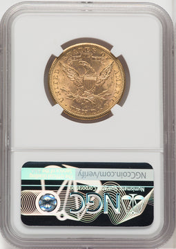 1881-S $10 Liberty Eagle NGC MS63