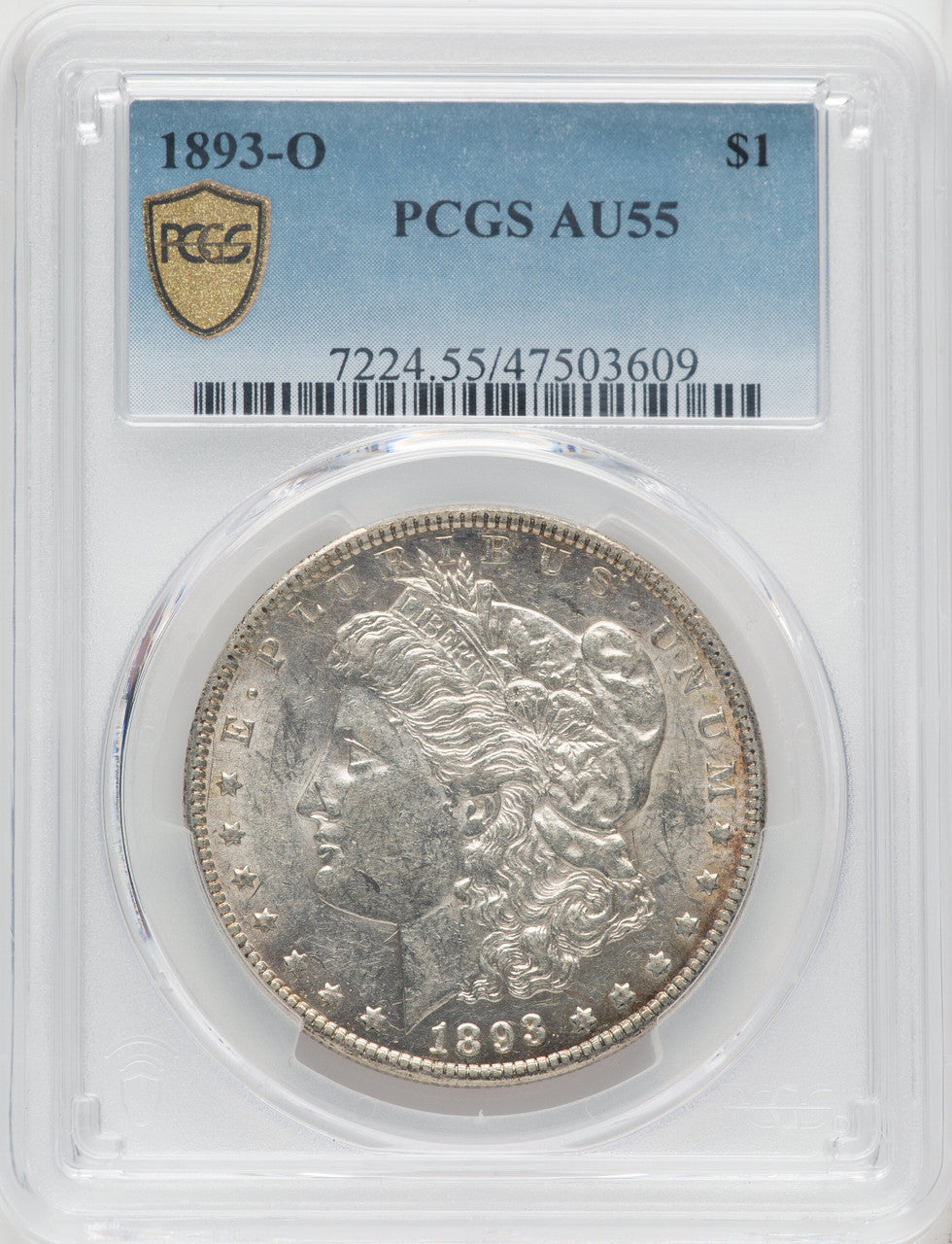 1893-O $1 Morgan Dollar PCGS AU55