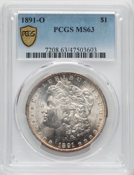 1891-O $1 Morgan Dollar PCGS MS63 (766132022)
