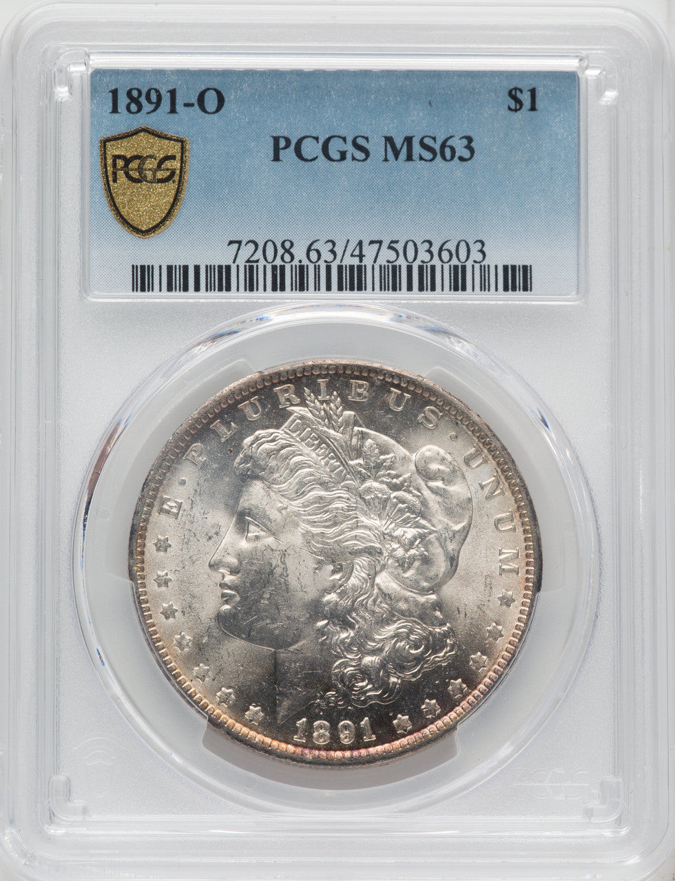 1891-O $1 Morgan Dollar PCGS MS63 (766132022)