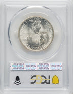 1923-S 50C Monroe Commemorative Silver PCGS MS66