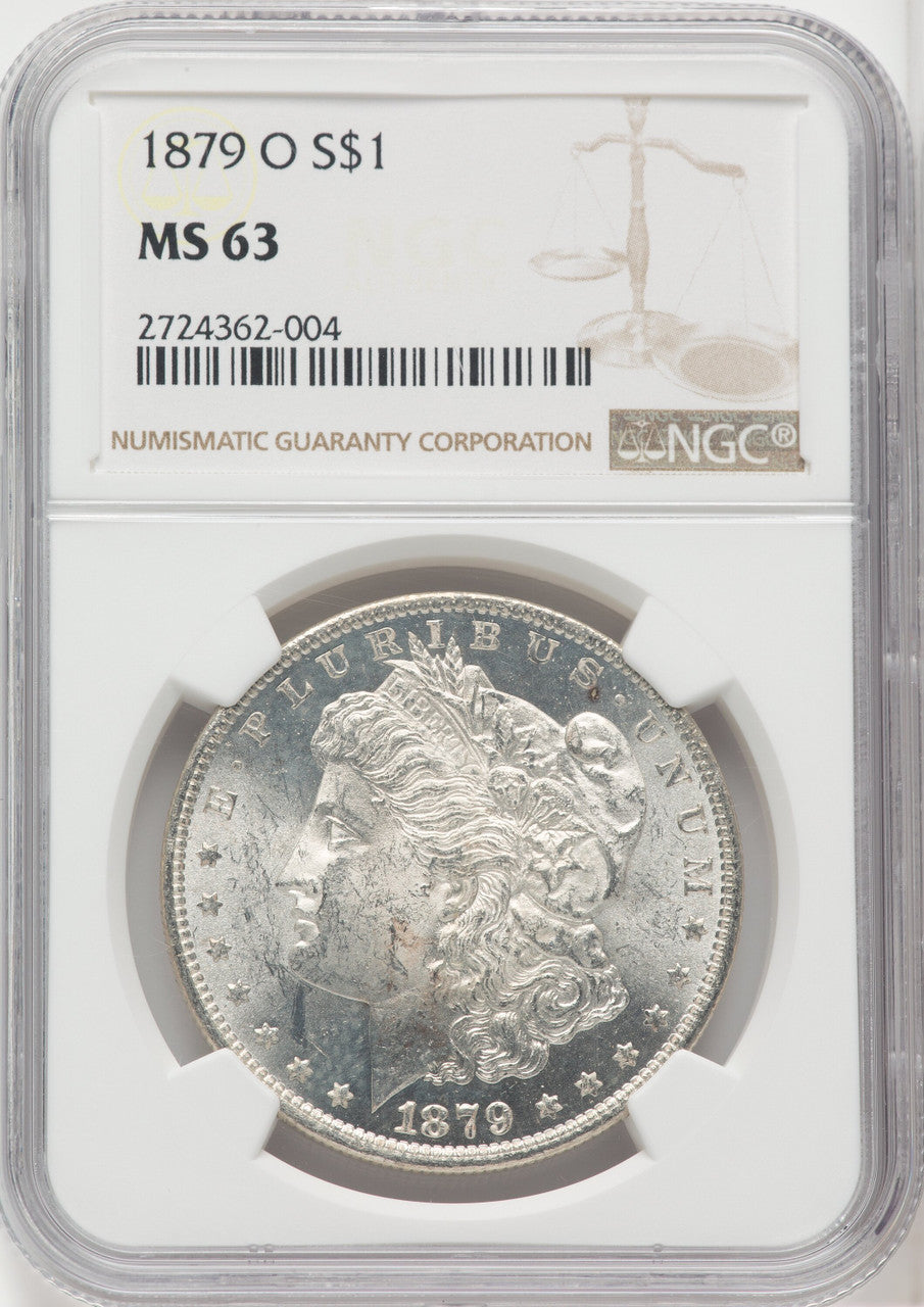 1879-O $1 Morgan Dollar NGC MS63