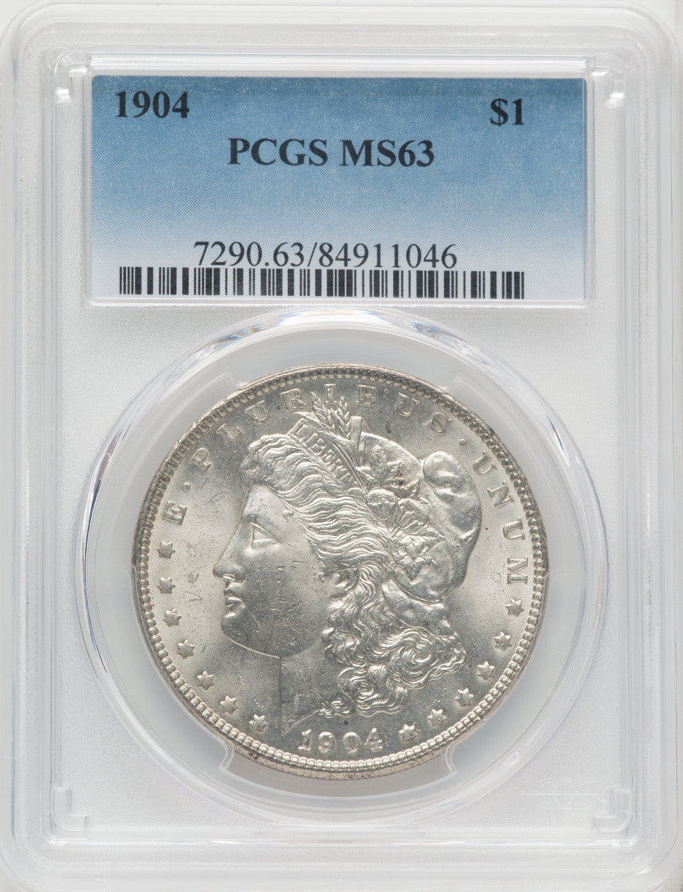 1904 $1 Morgan Dollar PCGS MS63