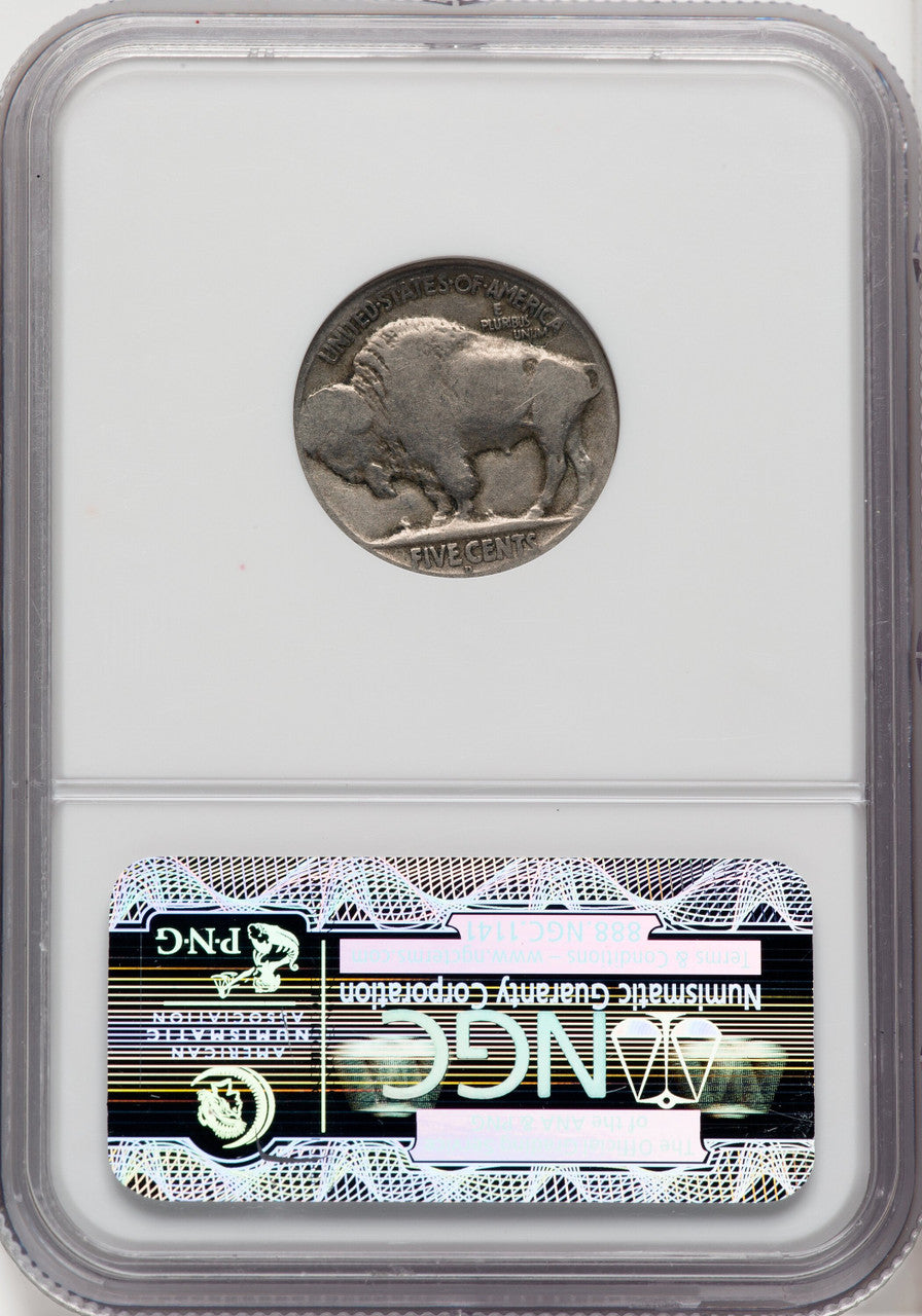 1918/7-D 5C FS-101 Buffalo Nickel NGC G6
