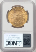 1884-CC $20 Liberty Double Eagle NGC MS61 (762811042)