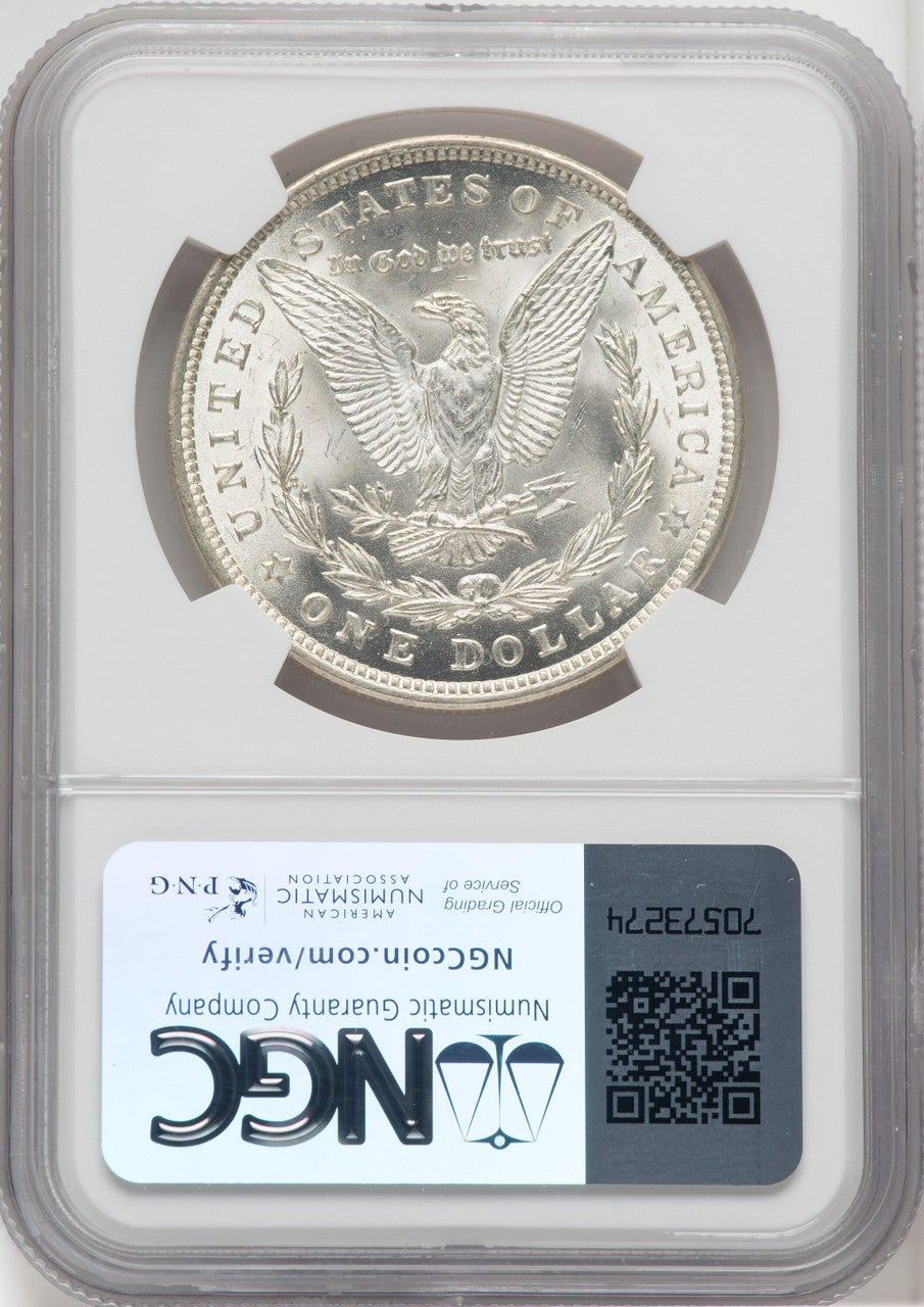 1921 $1 Morgan Morgan Dollar NGC MS66+ (762375014)