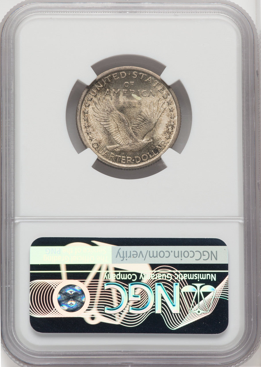 1917 Type One FH Standing Liberty Quarter NGC MS67 (765522022)