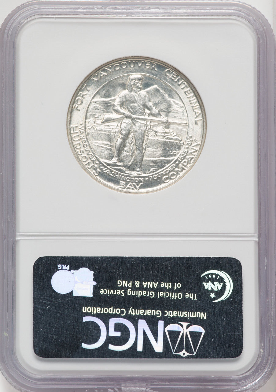 1925 50C Vancouver Commemorative Silver NGC MS66