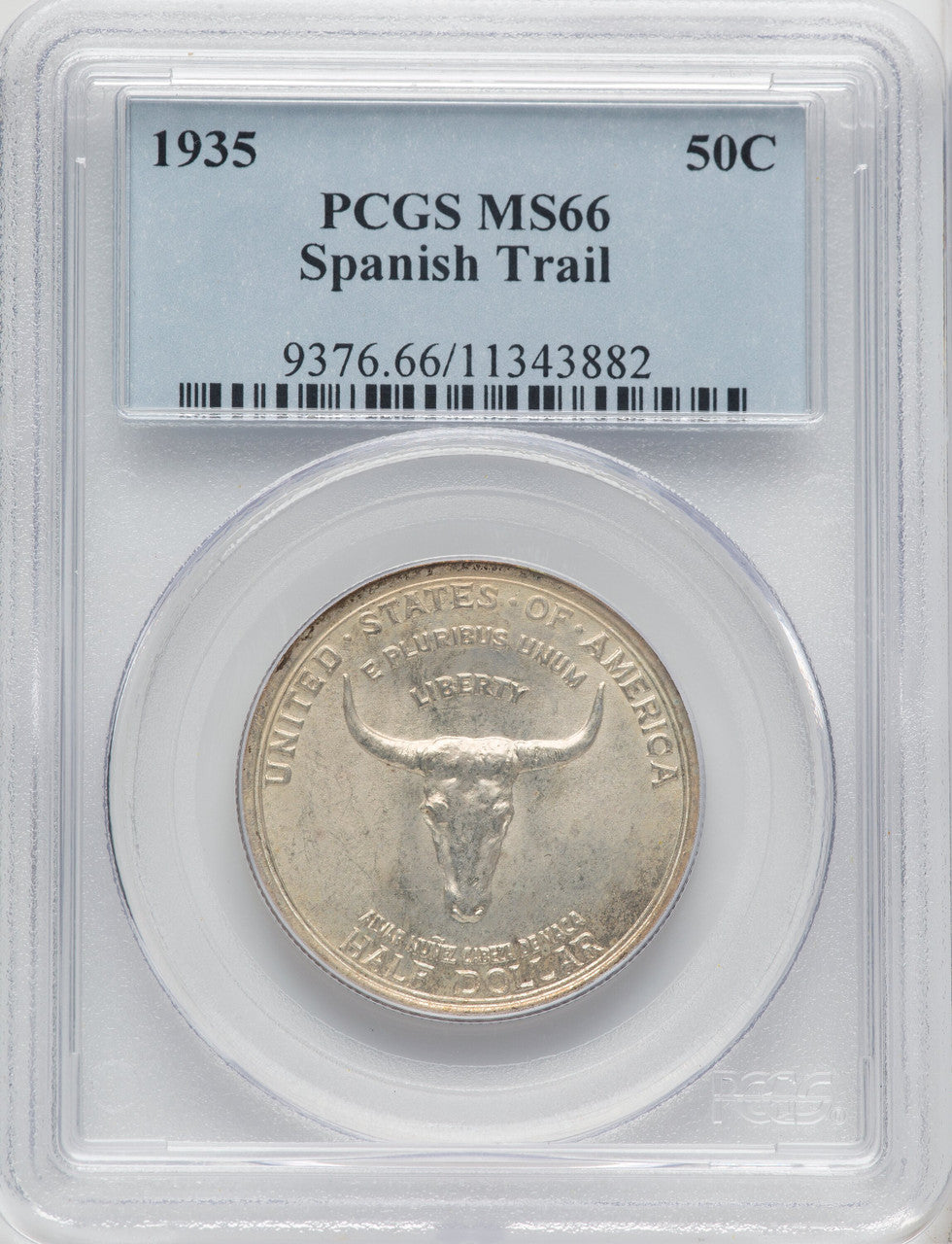 1935 50C Spanish Trail Commemorative Silver PCGS MS66