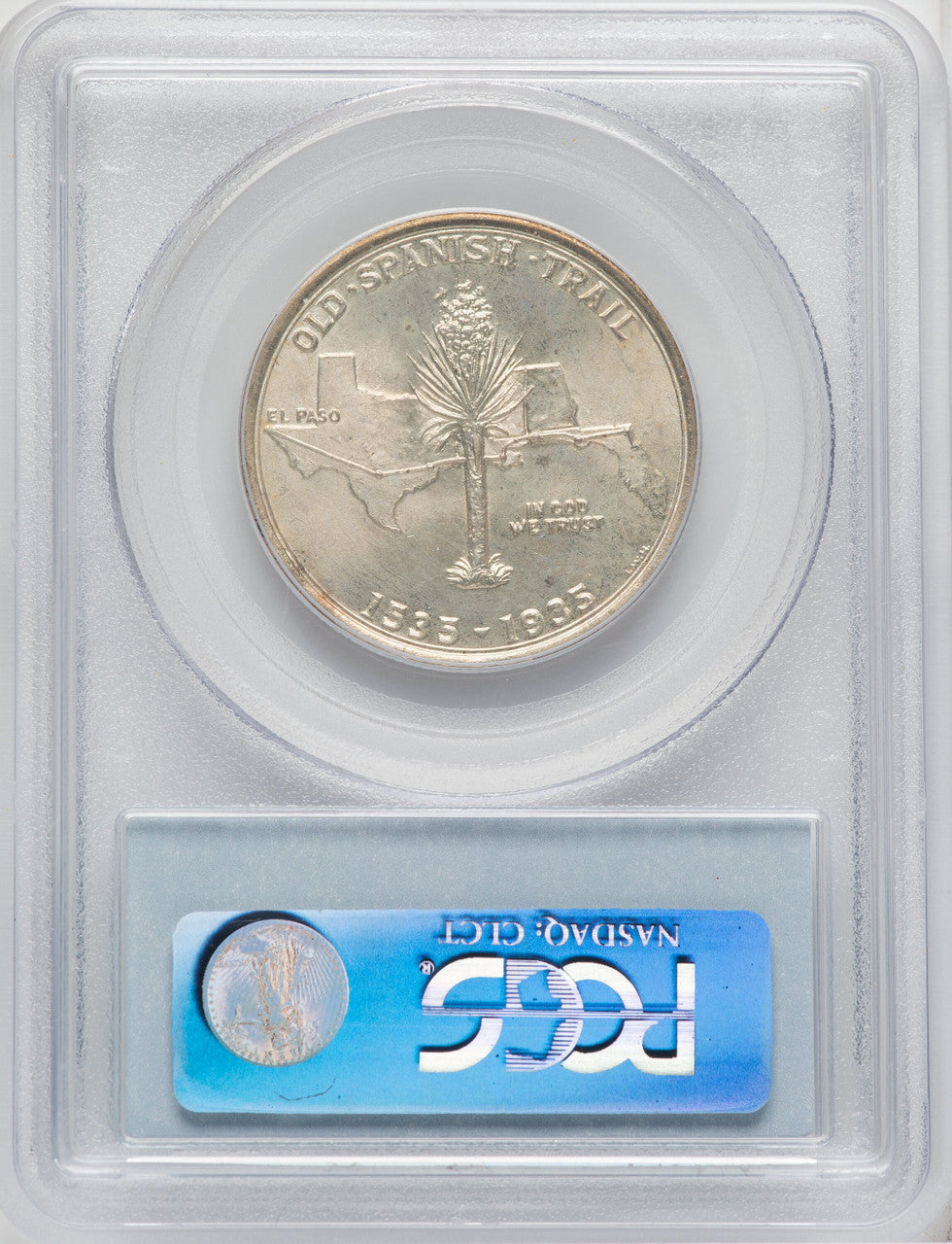 1935 50C Spanish Trail Commemorative Silver PCGS MS66