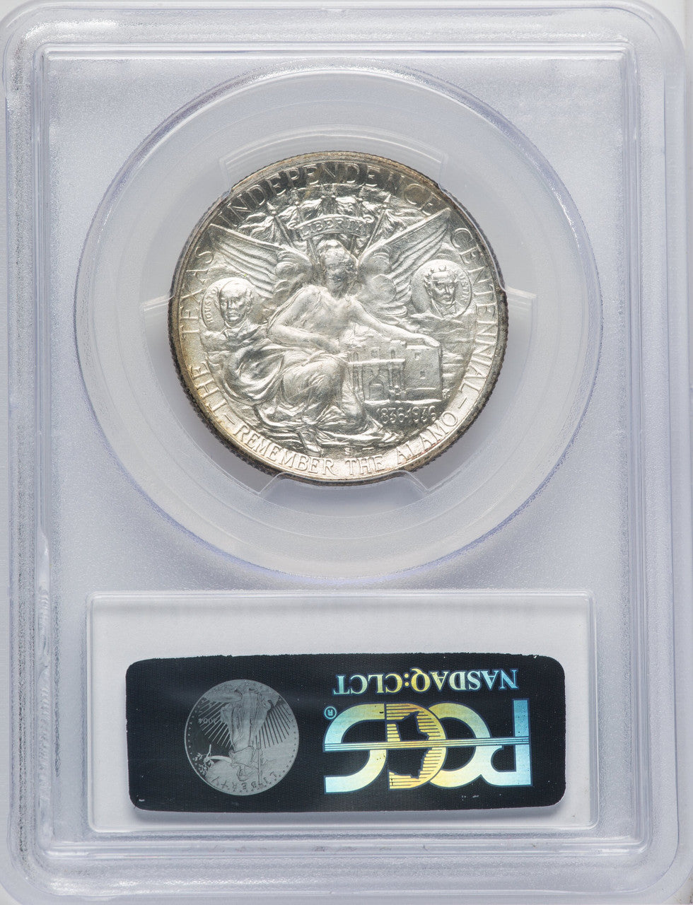 1935-S 50C Texas CAC Commemorative Silver PCGS MS67