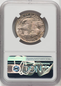 1921 50C Alabama 2X2 Commemorative Silver NGC MS64