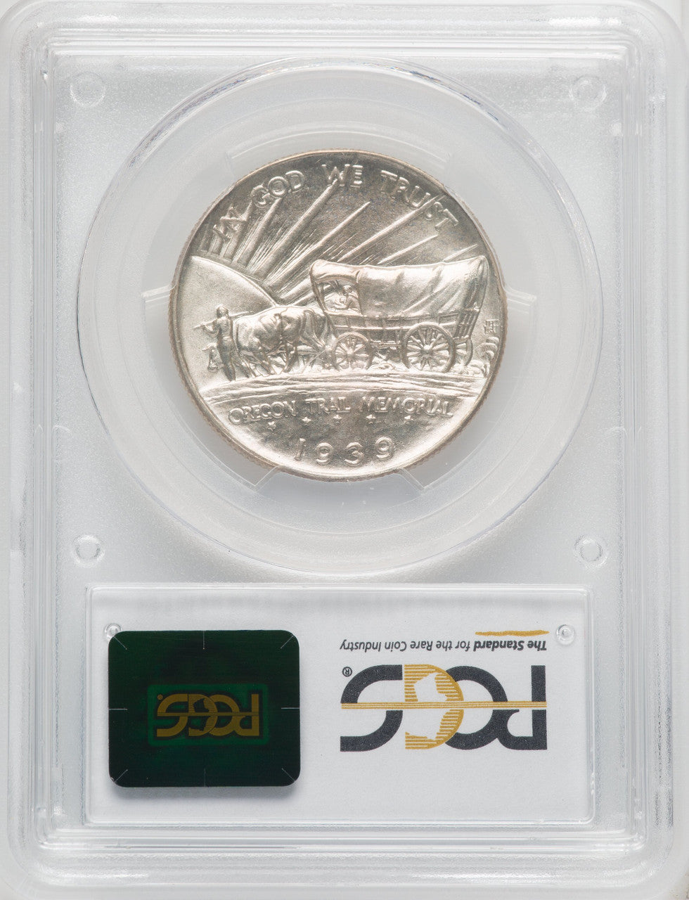 1939-D 50C Oregon Commemorative Silver PCGS MS67
