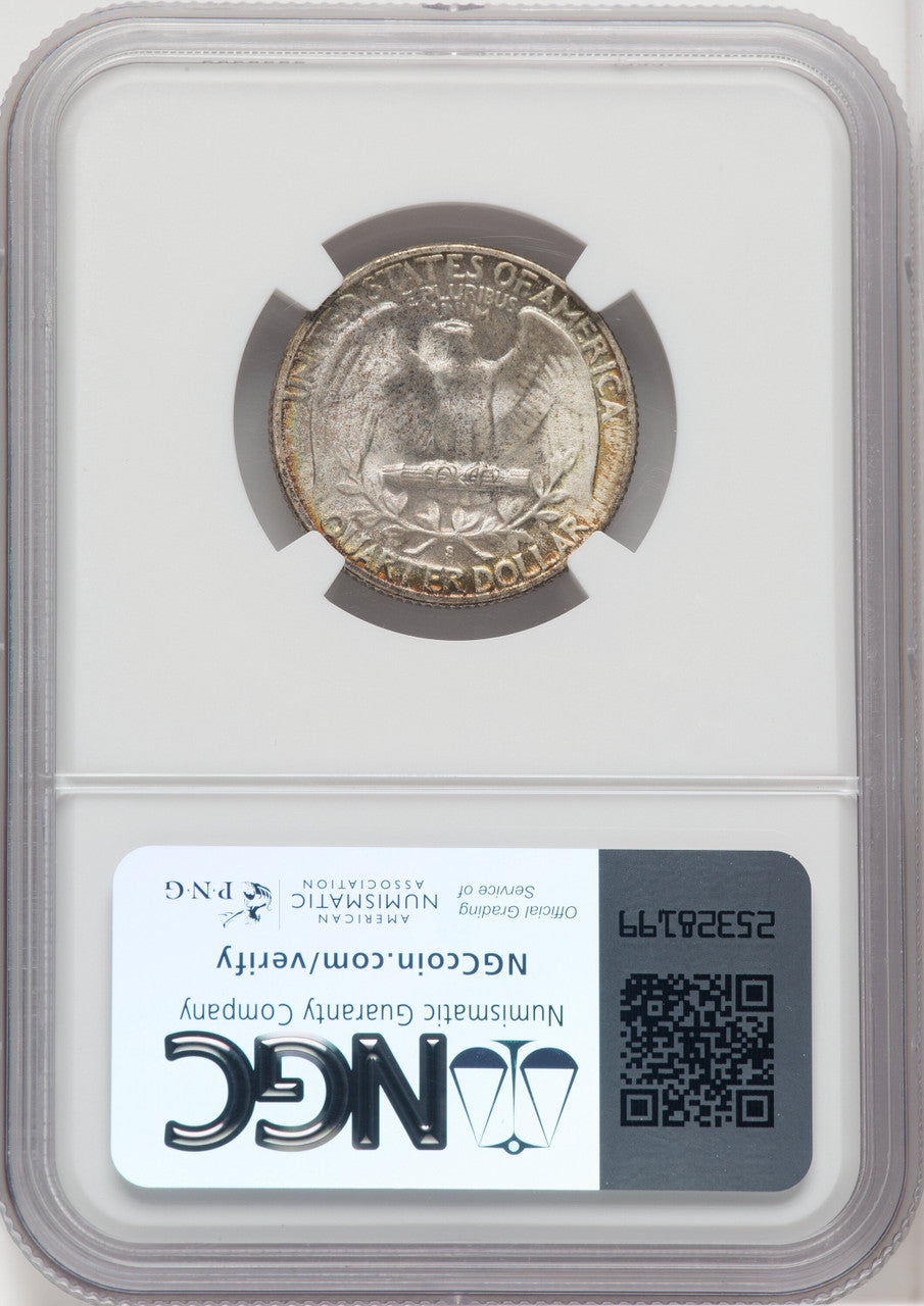 1952-S 25C Washington Quarter NGC MS68 (765494001)