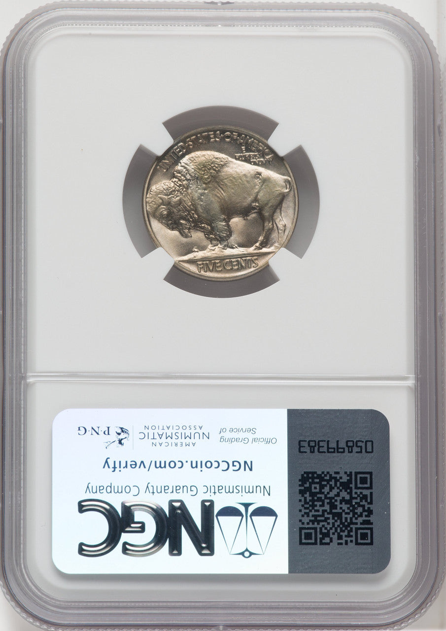 1936 5C Type One Satin Proof Buffalo Nickel NGC PR67+