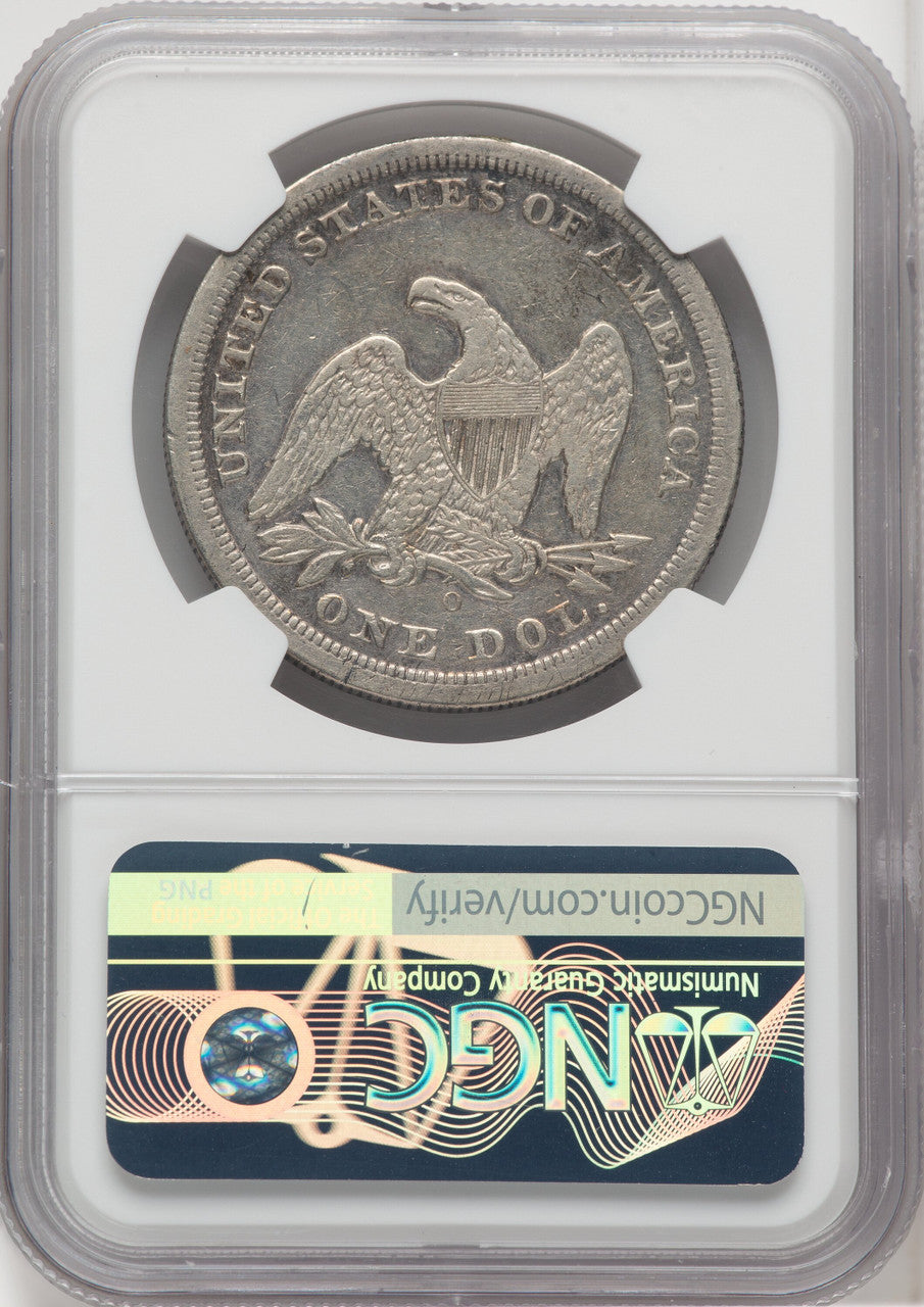 1846-O S$1 Seated Dollar NGC VF20