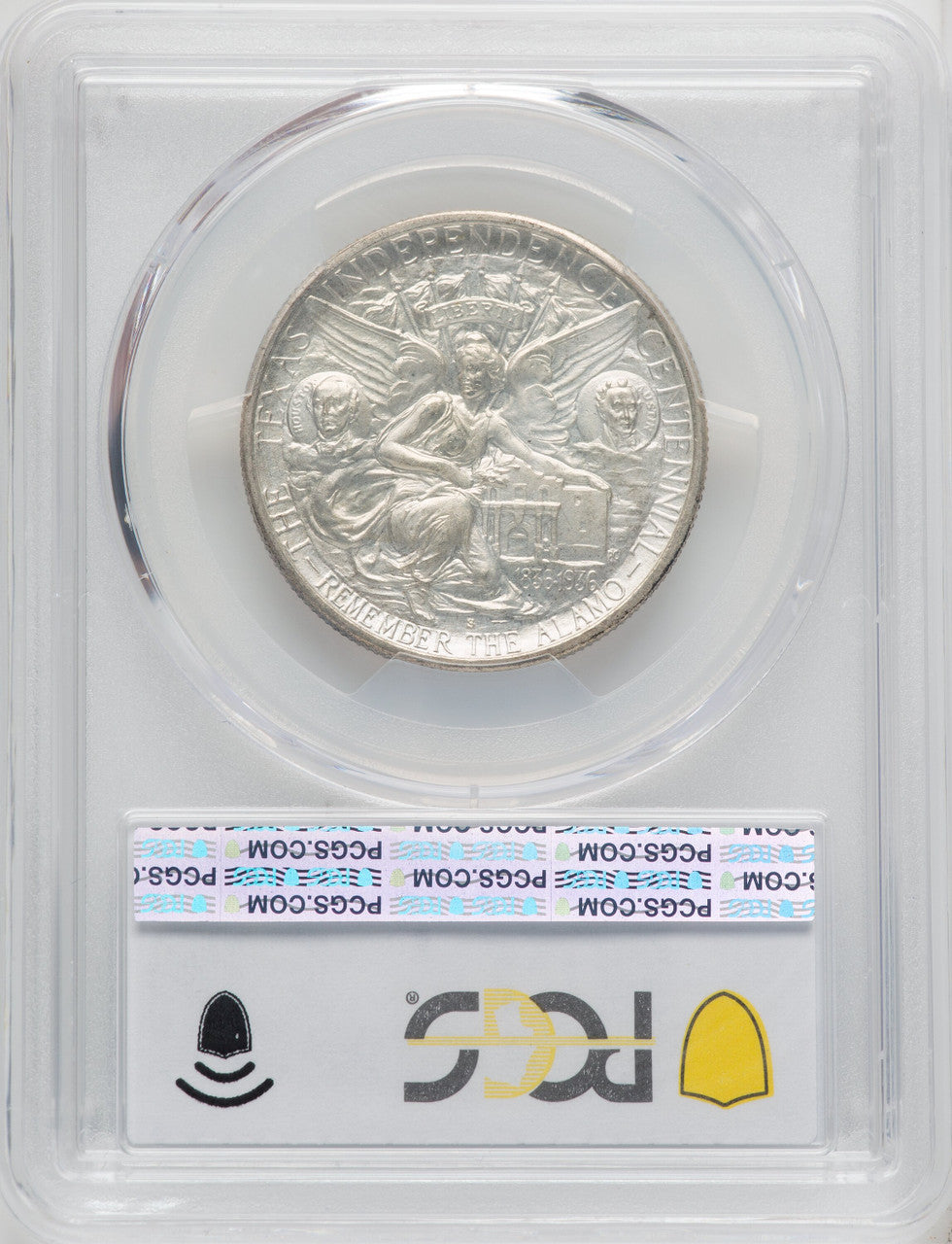 1935-S 50C Texas Commemorative Silver PCGS MS67