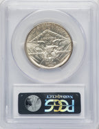 1939-D 50C Arkansas CAC Commemorative Silver PCGS MS65