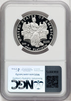2006-W $100 One-Ounce Platinum Eagle Statue of Liberty Brown Label NGC PF70