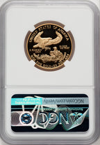 1996-W $25 Half-Ounce Gold Eagle NGC PF70 Ed Moy