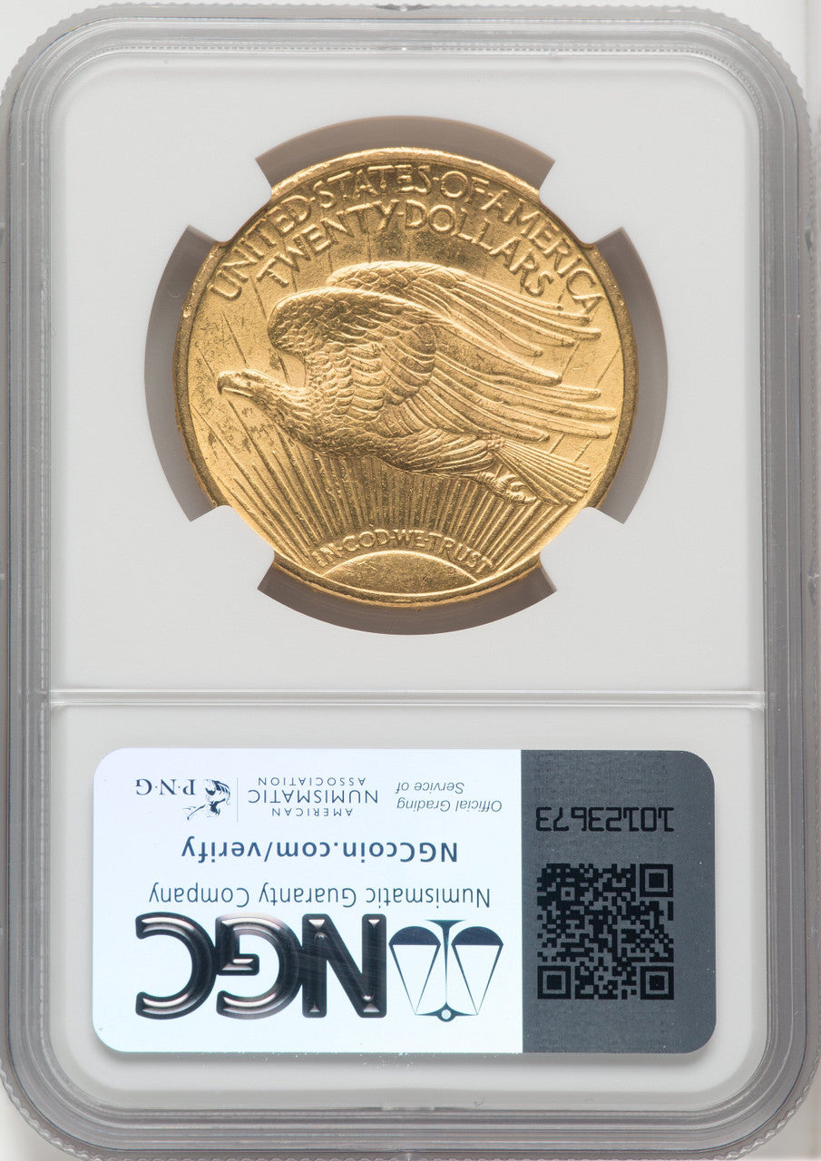 1914-S $20 Saint-Gaudens Double Eagle NGC MS62 (171399062)