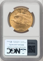 1910 $20 Saint-Gaudens Double Eagle NGC MS62 (171399064)