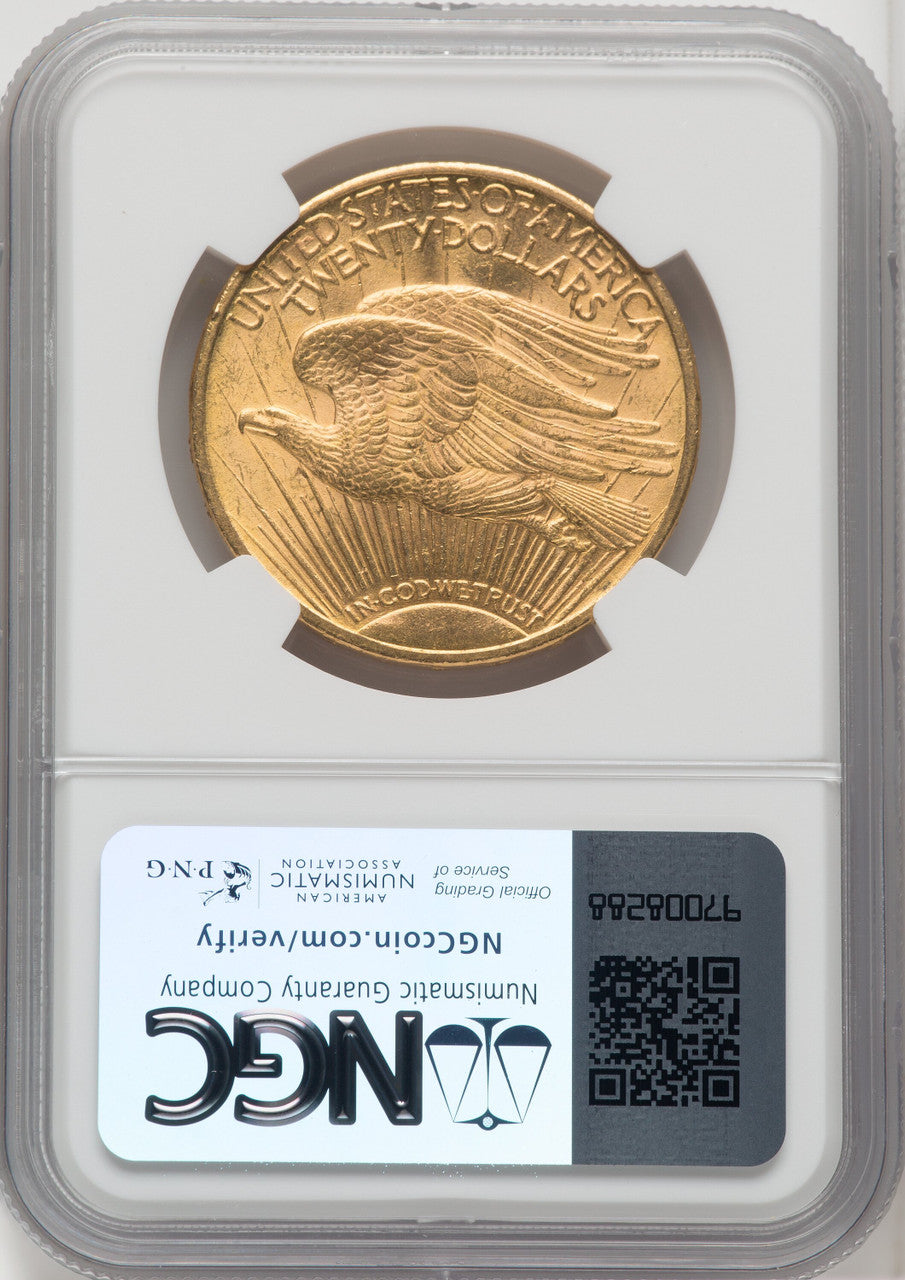 1910 $20 Saint-Gaudens Double Eagle NGC MS62 (171399064)