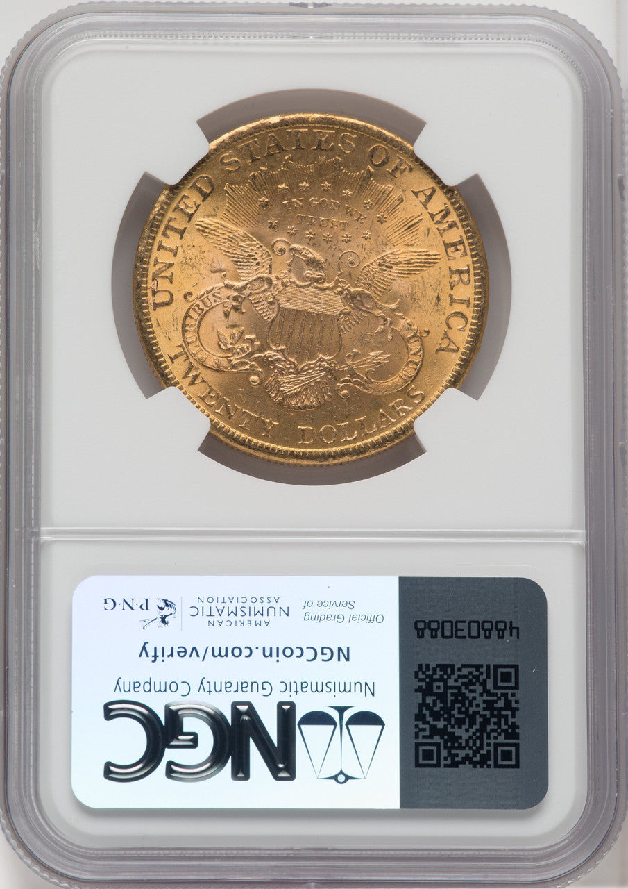 1896 $20 Liberty Double Eagle NGC MS62 (173907299)