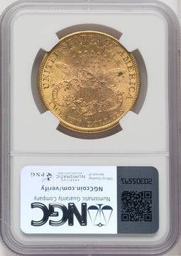 1893-S $20 Liberty Double Eagle NGC MS62